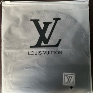 Louis Vuitton black and grey beanie